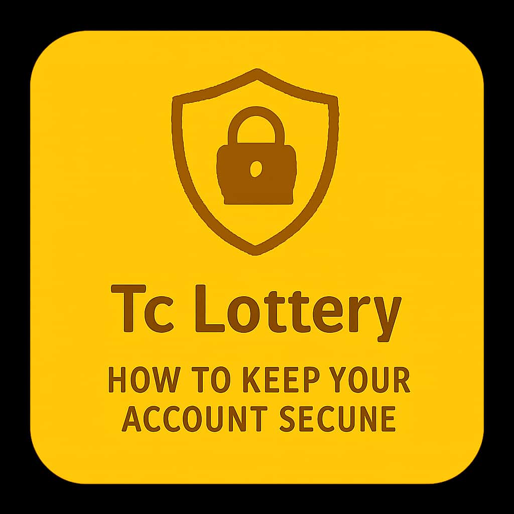 An icon symbolizing security tips for Tc Lottery accounts.