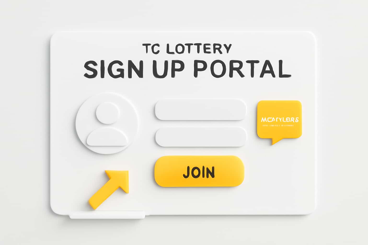 Tc Lottery Sign Up Portal Interface