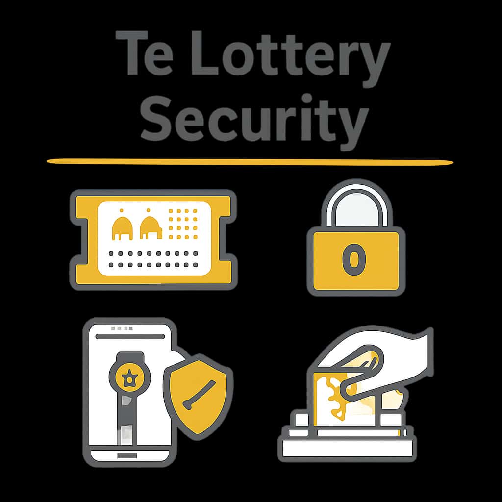 Diagram illustrating Tc Lottery Security protocols.