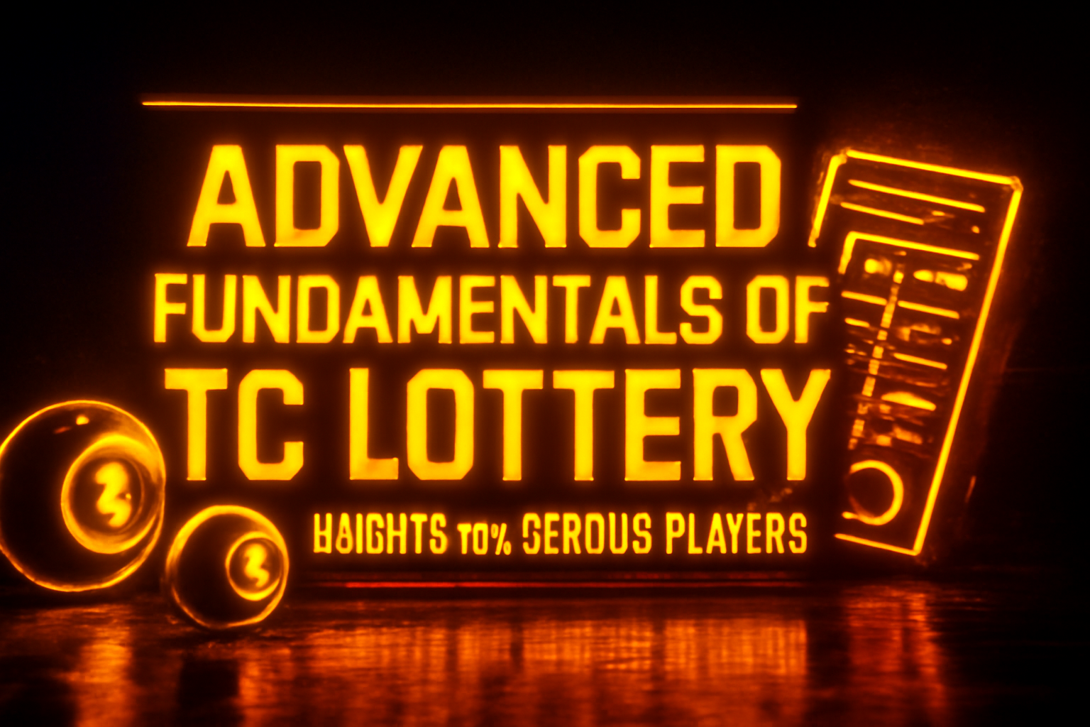 Informational scene illustrating the Tc Lottery Reset process.