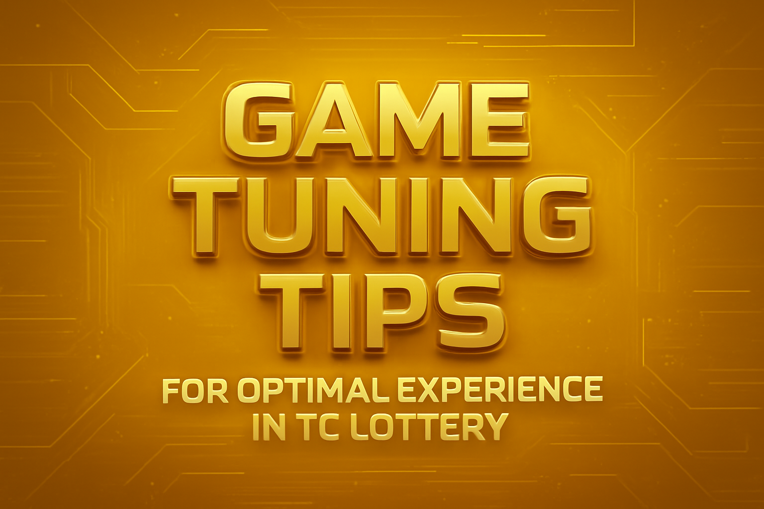 Informational scene illustrating the Tc Lottery Reset process.