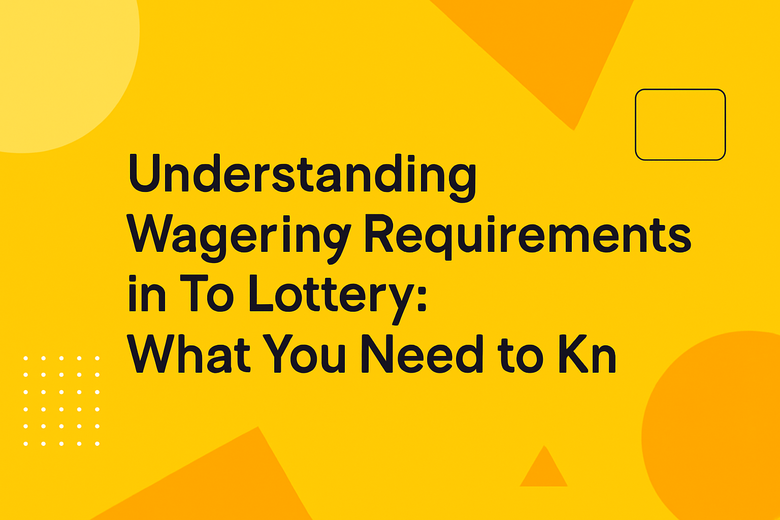 Informational scene illustrating the Tc Lottery Reset process.