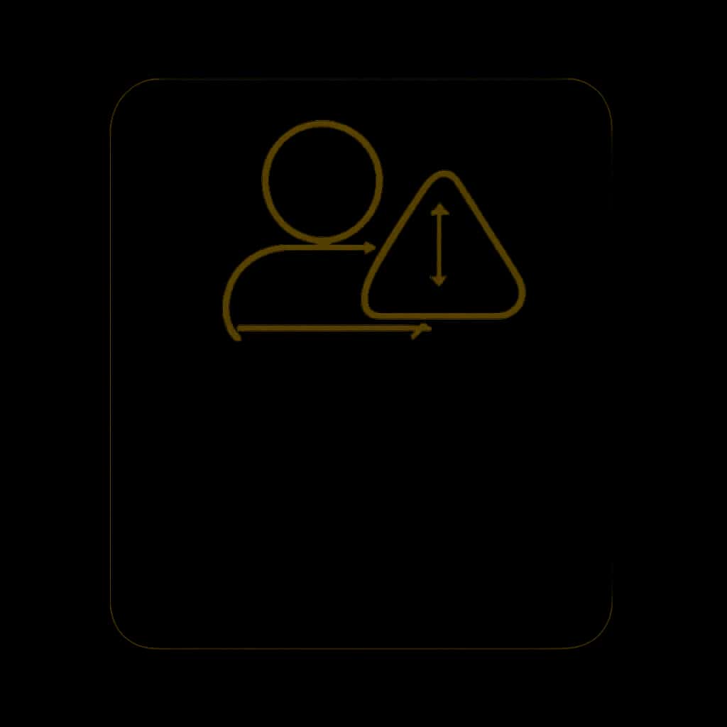 An icon representing common account issues for Tc Lottery.